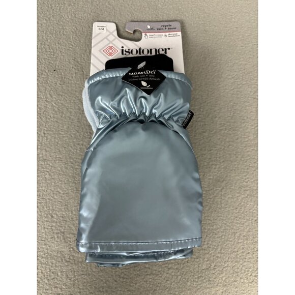 Isotoner Signature Women's Sleek Heat Flip Touchscreen Mittens Blue S/M NWT's - Picture 2 of 8